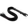 Black waterproof BDSM flogger 69 cm ALIVE - BDSM accessory with synthetic leather