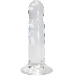 Dildo realistico trasparente 14 cm Alive - pene in gel trasparente per stimolazione