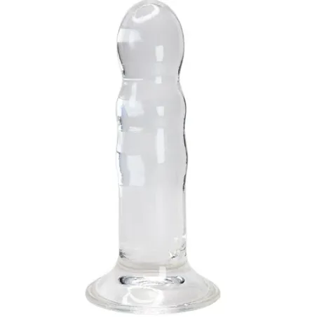Dildo realistico trasparente 14 cm Alive - pene in gel trasparente per stimolazione