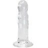 Gode réaliste transparent 14 cm Alive - pénis en gelée transparente pour stimulation