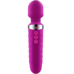Mini baguette vibrante rechargeable violette ALIVE 16 modes de vibration