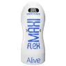 Realistic male masturbator ALIVE Maxi Flex size L, oral opening, ultra-soft TPE material, 19x7.8 cm