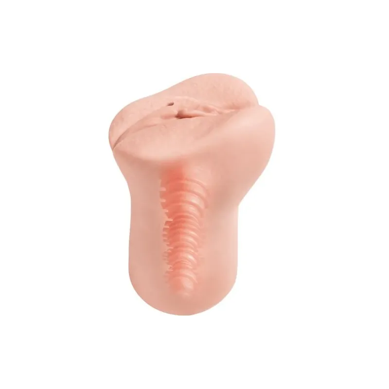 Masturbador masculino Flex Vaginal Talla M ALIVE – Vista frontal color carne TPE suave" }, { "fr": "Masturbateur masculin Flex V