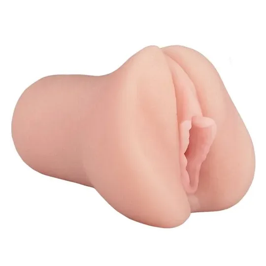 Masturbatore maschile Flex Vaginale Taglia M ALIVE – Vista frontale colore carne TPE morbido