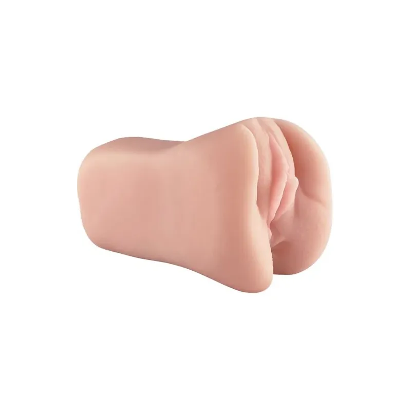 Realistic flexible masturbator ALIVE vaginal shape flesh color size M overall view