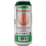 Flexible male masturbator size M ALIVE flesh color - front view