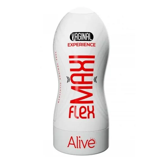 Masturbador masculino realista talla L de ALIVE, color piel, en TPE ultra suave, abertura vaginal para simulación de penetración