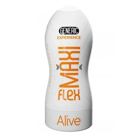 Masturbateur buccal réaliste Maxi Flex taille L ALIVE en TPE ultra doux pour pénétration intense