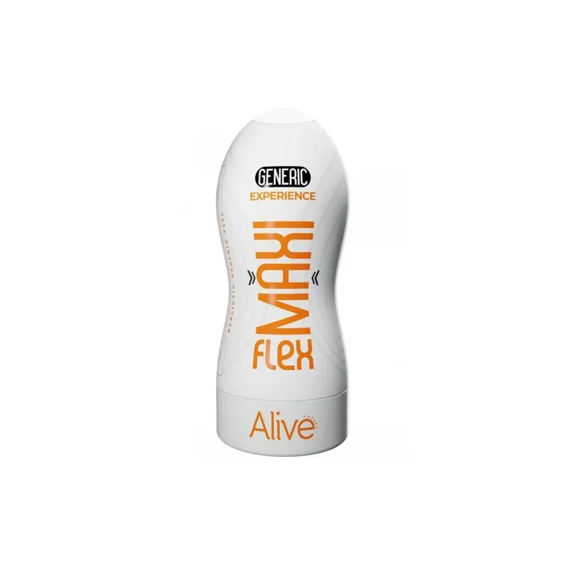 Masturbateur buccal réaliste Maxi Flex taille L ALIVE en TPE ultra doux pour pénétration intense