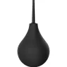 Pera per clistere taglia M ALIVE - Doccia anale nera 15.5 cm per igiene intima