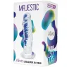 Realistic transparent dildo ALIVE 14.7 cm soft jelly material with veins and head, for vaginal or anal penetration