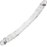 Transparenter realistischer Dildo ALIVE Supreme 38,5 cm, doppeltes Eindringen, phthalatfreies Gel