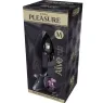 Mini metal anal plug rose gold ALIVE - beginner anal toy with diamond tip size M