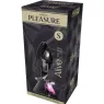 Mini plug anale metallo rosa taglia S con diamante brillante, giocattolo principiante ALIVE