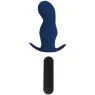 Plug anale vibrante Gladius ricaricabile in silicone nero - Marca ALIVE