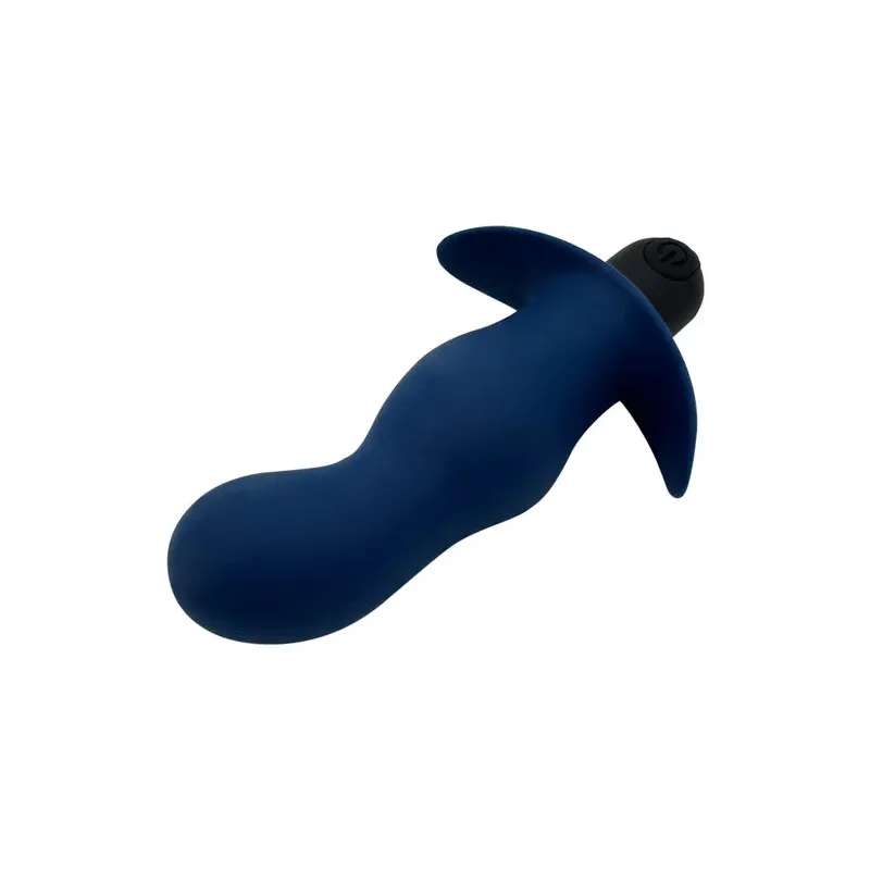 Plug anal vibrant Gladius rechargeable en silicone noir - Marque ALIVE