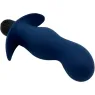 Rechargeable vibrating anal plug Gladius in black silicone - Brand ALIVE