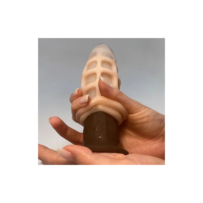 Mini masturbador oral compacto y discreto ALIVE color carne - juguete sexual portátil