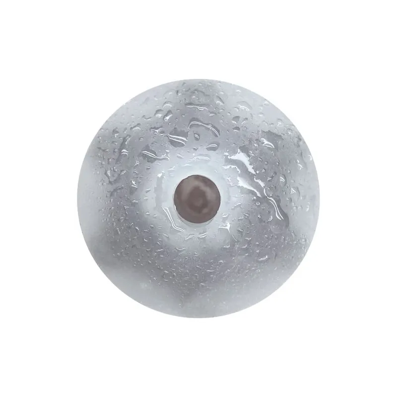 Transparenter Mini-Masturbator ALIVE, portables Sexspielzeug, interne Textur, 8,5 cm.