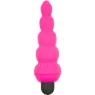 Wiederaufladbarer Analstimulator pink ALIVE 10 Modi Silikon Vorderansicht