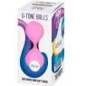 Bolas Kegel ALIVE U-TONE de silicona morada, 18 cm, tonificación del suelo pélvico