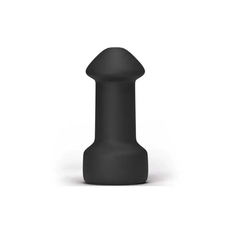 Masturbador Hook Up ALL BLACK 17 cm negro - juguete sexual masculino
