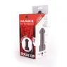 Masturbatore Hook Up ALL BLACK 17 cm nero - giocattolo sessuale maschile