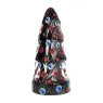 Riesen-Analkugel Weihnachtsbaum 40 cm All Black - Gesamtansicht