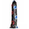 Black anal and vaginal dilator 20 cm smooth pointed tip ALL BLACK sex toy