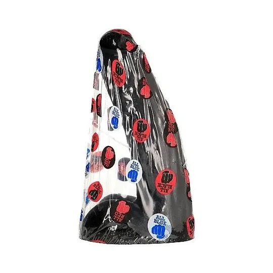 Consolador ALL BLACK 22 cm negro veteado flexible – vista general del dildo de PVC" }, { "fr": "Détail des veines sur gode ALL B