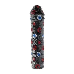 Consolador nervado de 38 cm ALL BLACK color negro - vista general del juguete sexual para adultos" } }, { "id_image": 2750, "alt