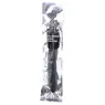 Doccia anale retrattile in silicone nero 27 cm di ALL BLACK per igiene intima