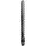 Douche anale en silicone ridée 27 cm noire – ALL BLACK, adaptateur universel, hygiène