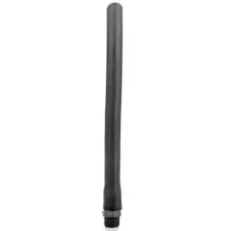 Douche anale en silicone noir 27 cm flexible - ALL BLACK - accessoire hygiène intime