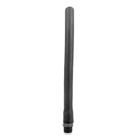 Doccia anale in silicone nero 27 cm flessibile - ALL BLACK - accessorio igiene intima