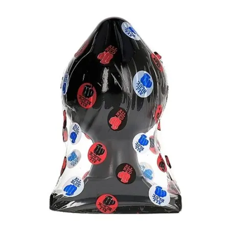 Tappo anale flessibile nero 22,5 cm ALL BLACK in PVC, giocattolo per adulti