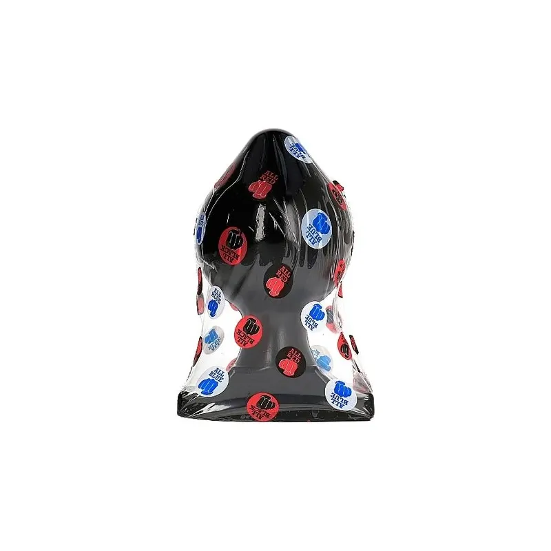Flexible black anal plug 22.5 cm by ALL BLACK, PVC material, adult toy