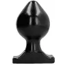 Plug anal flexible noir 22,5 cm ALL BLACK en PVC, jouet pour adultes
