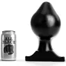 Flexible black anal plug 22.5 cm by ALL BLACK, PVC material, adult toy