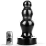 Plug anal gigante 38 cm en PVC negro sin ftalatos ALL BLACK, vista frontal del producto" } }, { "id_image": 2777, "alt": { "fr":