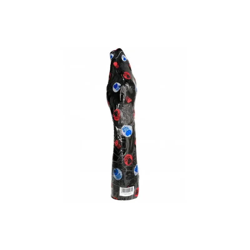 Gode poing géant 40 cm noir mat ALL BLACK - fist fisting réaliste taille réelle pour adultes sex toys