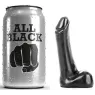 Pequeño consolador negro ALL BLACK 9 cm, fino y liso, vista frontal – juguete sexual de silicona" }, { "fr": "Petit gode noir AL