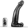 Dildo fisting realistico extra lungo 29 cm nero ALL BLACK