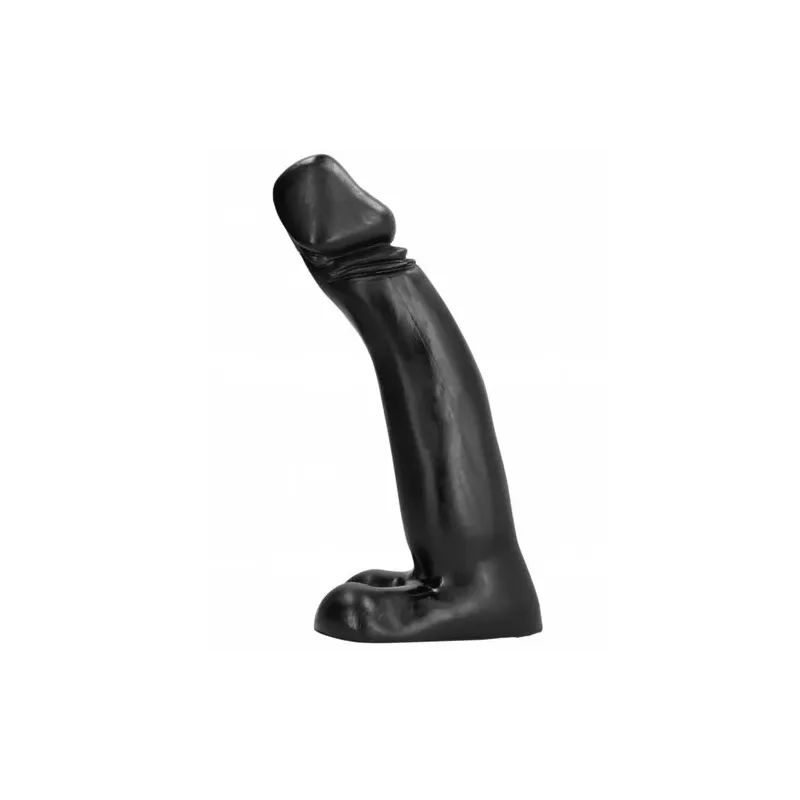 Realistischer Fisting-Dildo extra lang 29 cm schwarz ALL BLACK