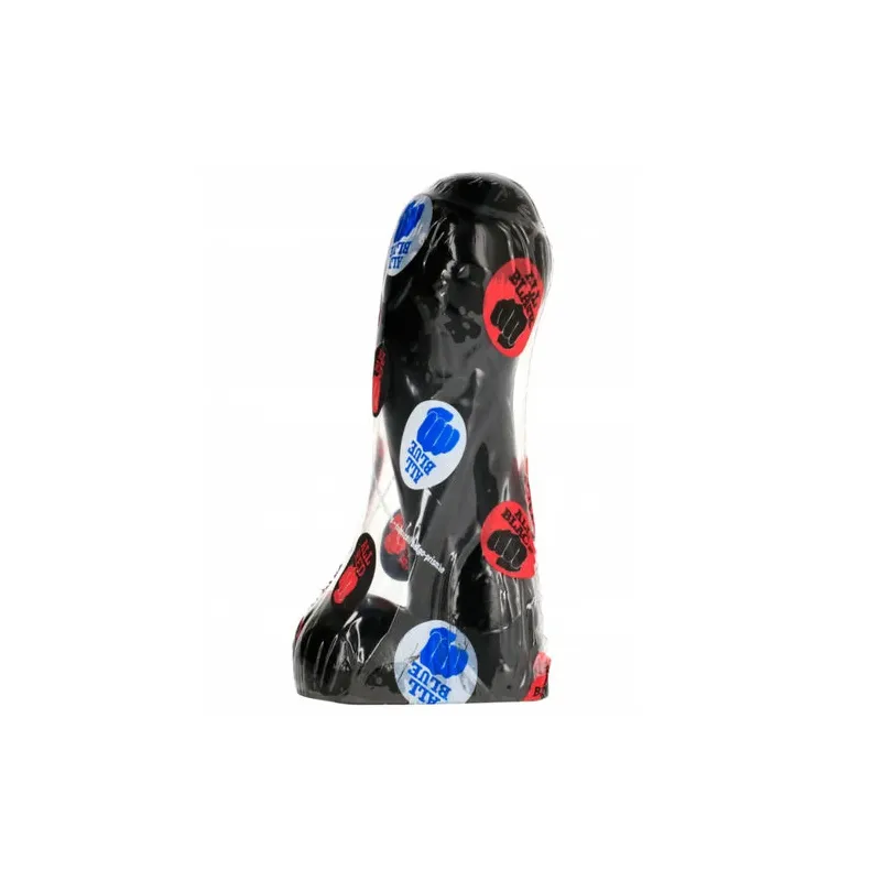 Consolador negro para principiantes 15 cm All Black, juguete sexual de silicona lisa