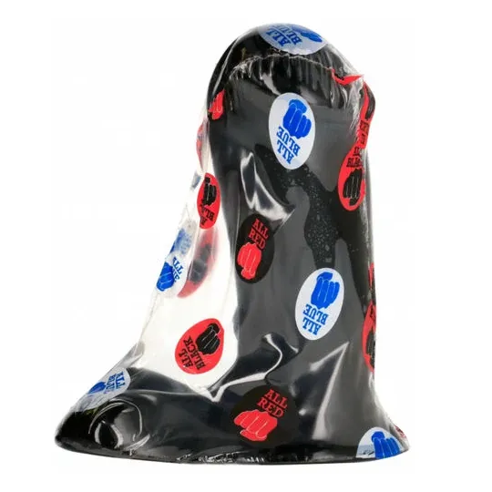Dildo realistico ALL BLACK 14 cm nero - giocattolo sessuale per principianti con base larga e palline