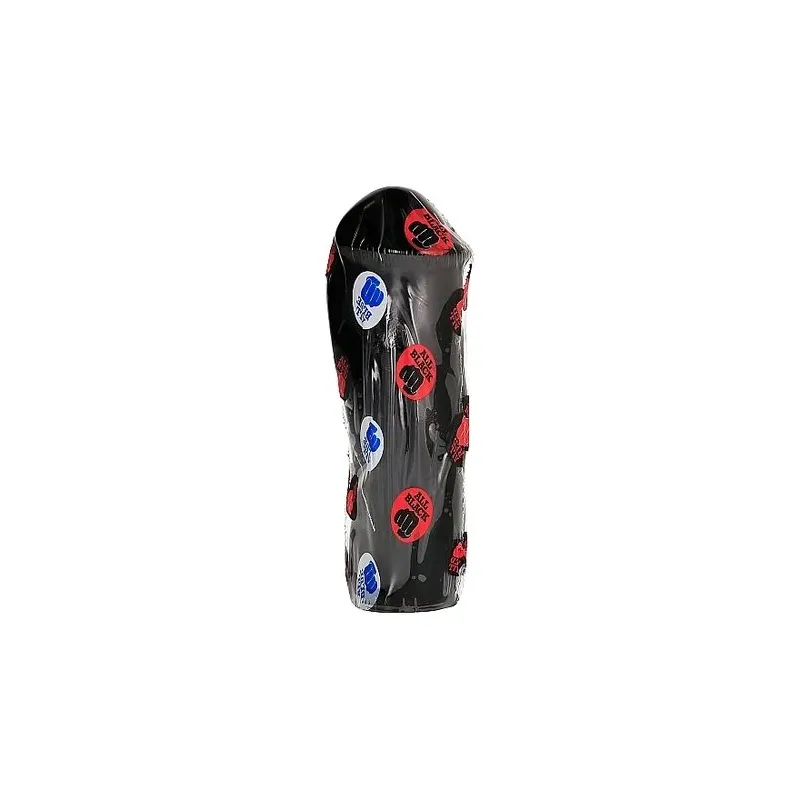 Realistic waterproof dildo 20 cm black ALL BLACK with subtle ridges
