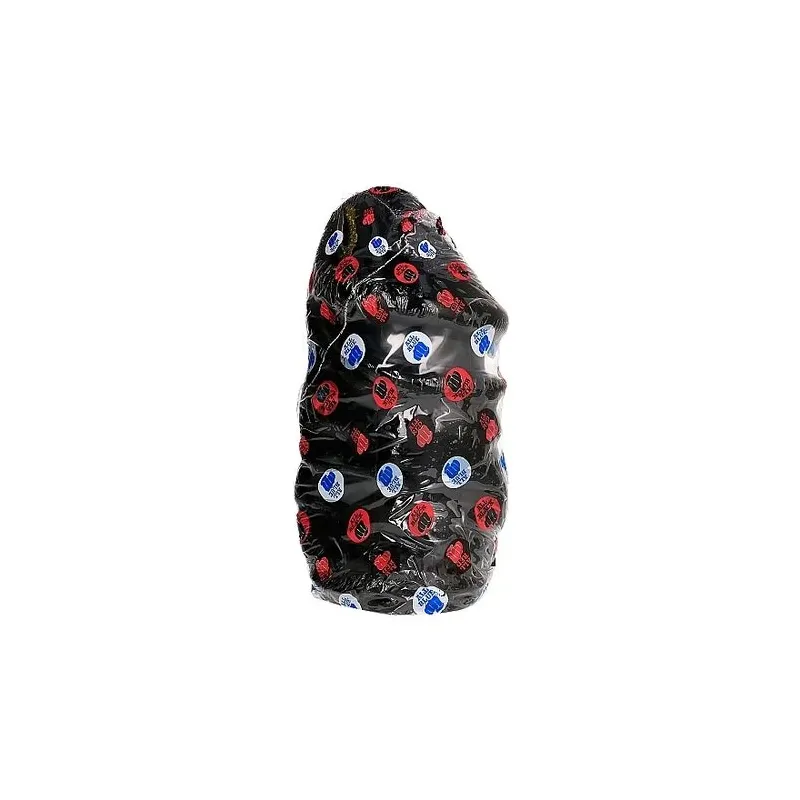 Long black anal dildo ALL BLACK 33 cm no testicles – smooth PVC toy