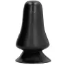 Plug anal 12 cm de la marque All Black en couleur noire, avec une base arrondie pour une utilisation sécurisée.