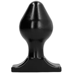 Plug anal progressif 16x8 cm noir ALL BLACK vue principale